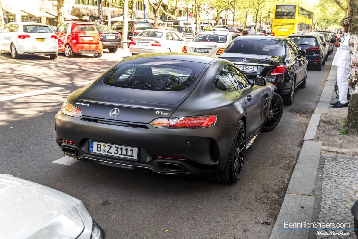 Mercedes-AMG GT-C 'Edition 50' spotted in Berlin — BerlinRichStreets